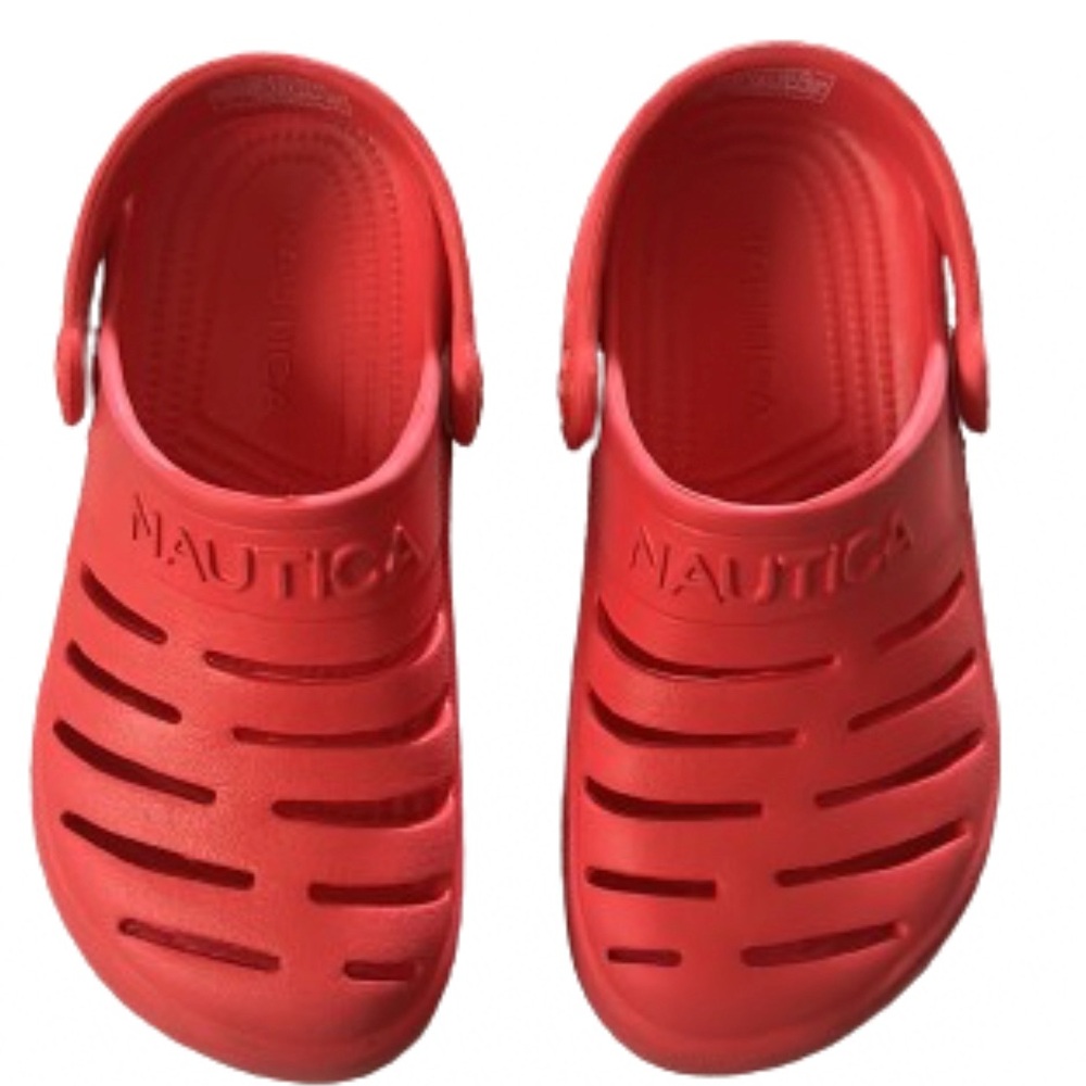 Nautica size 12 youth red shoes